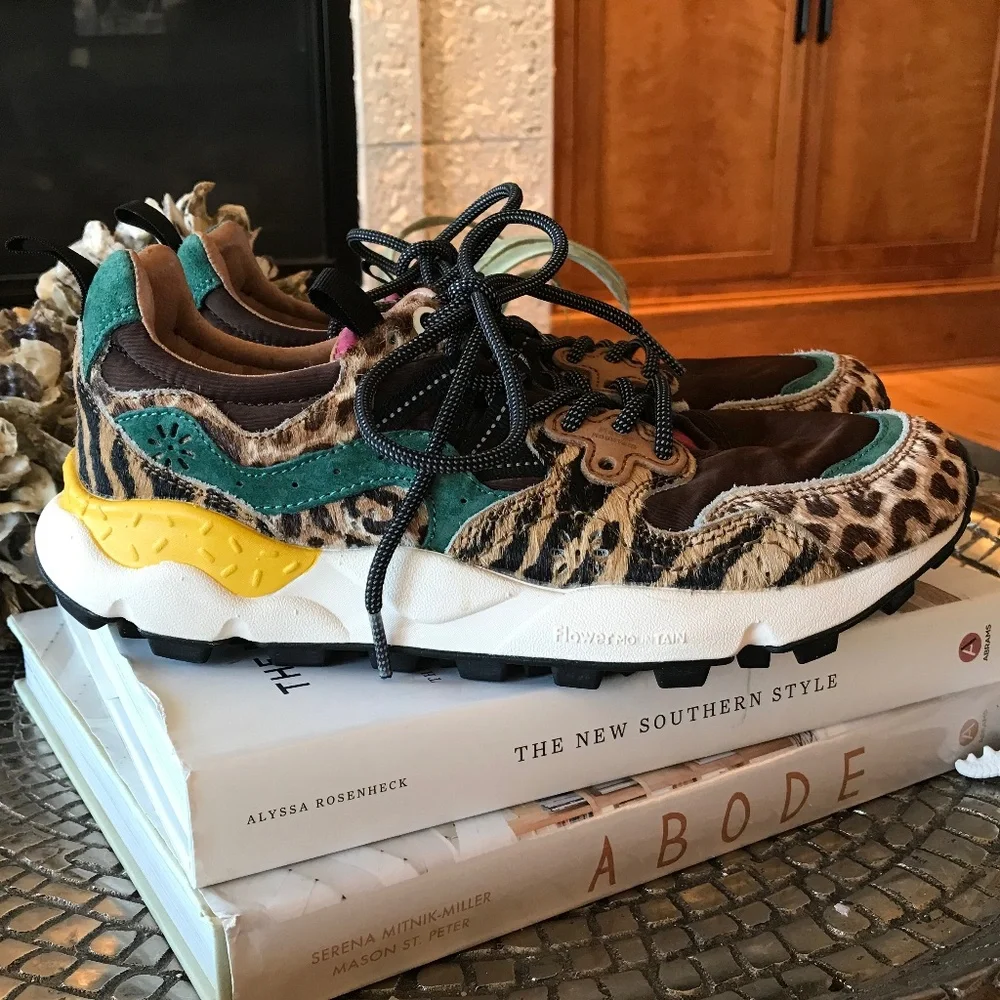 BOHO-CHIC 🔥 STATEMENT SNEAKERS FLOWER MOUNTAIN YAMANO 3 UNI